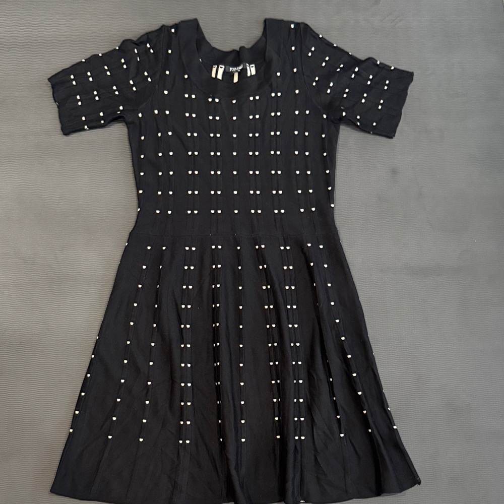 Black Dress and Cream dress